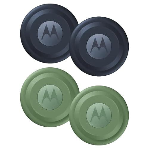 Moto Tag (XT2445-1) Battery Powered Item Finder, 4-Pack - (2X Blue, 2X Green) - Image 1