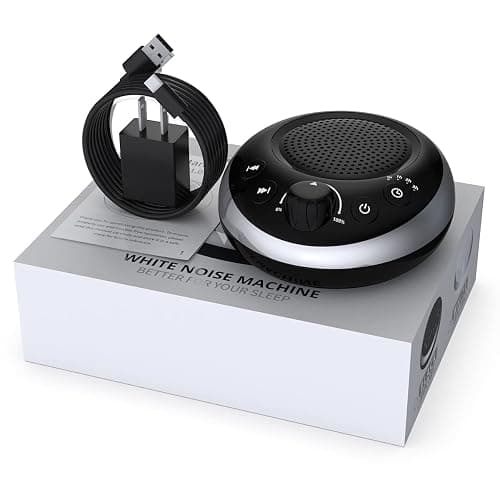 Sound Machine Loud White Noise Machine Nonstop Brown Noise Machine 30 Soothing Sounds for Baby Kids Adults Plug in Pink Noise Sleep Machine 36-Level Vol 4 Timer Memory Function for Home Travel Office thumbnail 7
