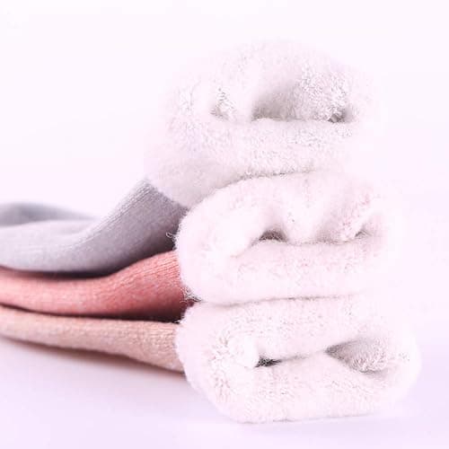 Yoicy Womens Super Thick Wool Socks - Soft Warm Comfort Casual Crew Winter Socks (Pack of 3-5), Multicolor thumbnail 2