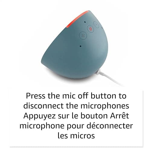 Amazon Echo Pop (newest model), Our smallest Alexa speaker, Fits in any room, Midnight Teal thumbnail 6