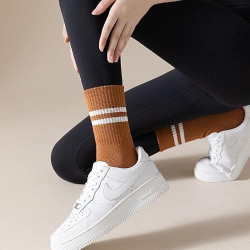 Gendewiner Non Slip Yoga Grip Pilates Socks for Women&Men Anti Slipper Grippy Socks for Ballet, Hospital, Dance, Trampoline thumbnail 8