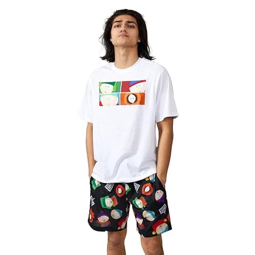 Bioworld South Park Main Character Grid Men's 2-Pack T-shirt & Lounge Short Sleep Set thumbnail 2