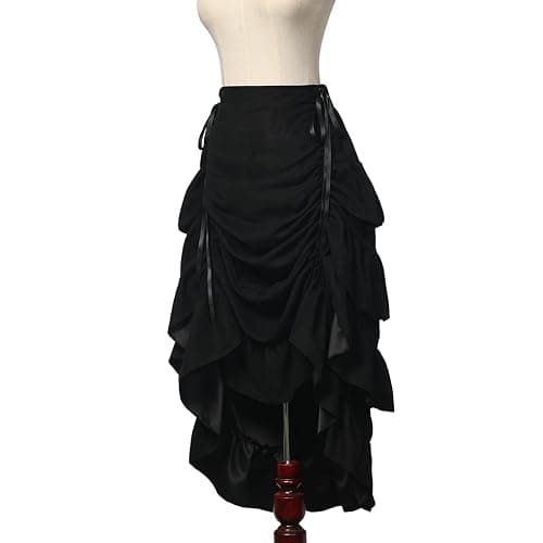 GRACEART Women's Victorian Steampunk Skirt Pirate Costume Burlesque thumbnail 2