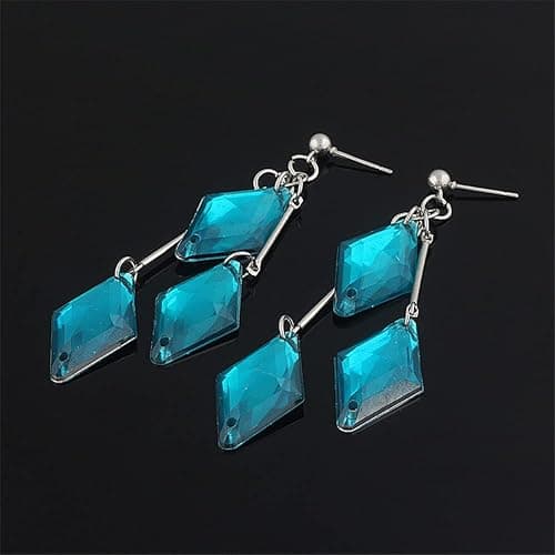 MT Life Twisted Wonderland Dangle Earrings For women Octavinelle Jade Leech Hoop Stud Clip On Earrings Charms Fashion thumbnail 4
