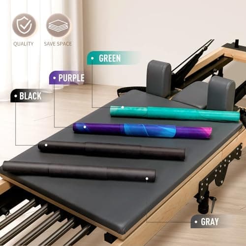 Faittd Non-Slip Pilates Reformer Mat, Microfiber Suede Mat, Reformer Accessories, Easy to Wash thumbnail 4