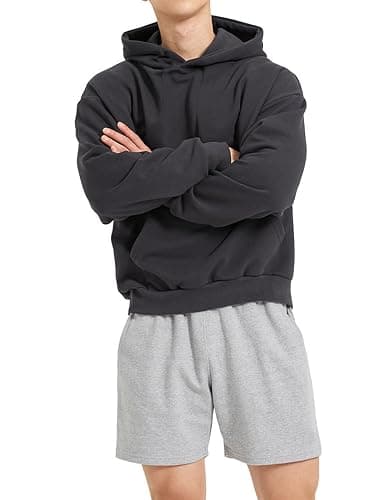 PAODIKUAI Men Hoodie Sweatshirt Loose Fit Fashion Pullover Hoodie Casual Long Sleeve Hooded Sweatshirt with Pocket - Image 1