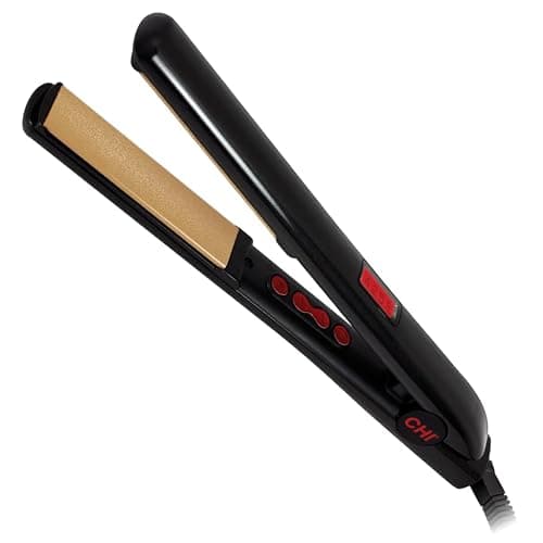 CHI G2 Digital Flat Iron, Straightening Hairstyling Iron For Smooth, Silky Hair, Titanium Infused Ceramic 1" Plates - Image 1