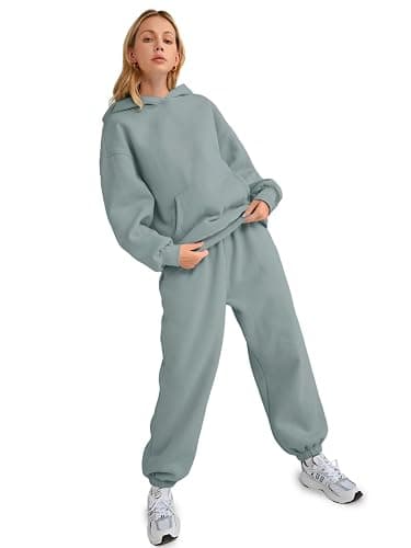 AUTOMET Womens 2 Piece Outfits Lounge Hoodie Sweatsuit Sets Plus Size Fall Fashion Clothes Airport Travel Pants Tracksuits thumbnail 5