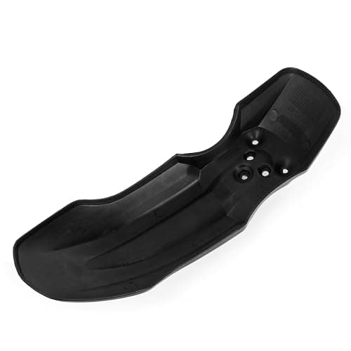 Motorcycle Front Wheel Mudguard, PSLER Dirt Bike Plastics Mud Guard, Crf50 Body Mudguard Kit for CRF50 Style 125CC Pit PRO Trail Dirt Bike, Black thumbnail 9