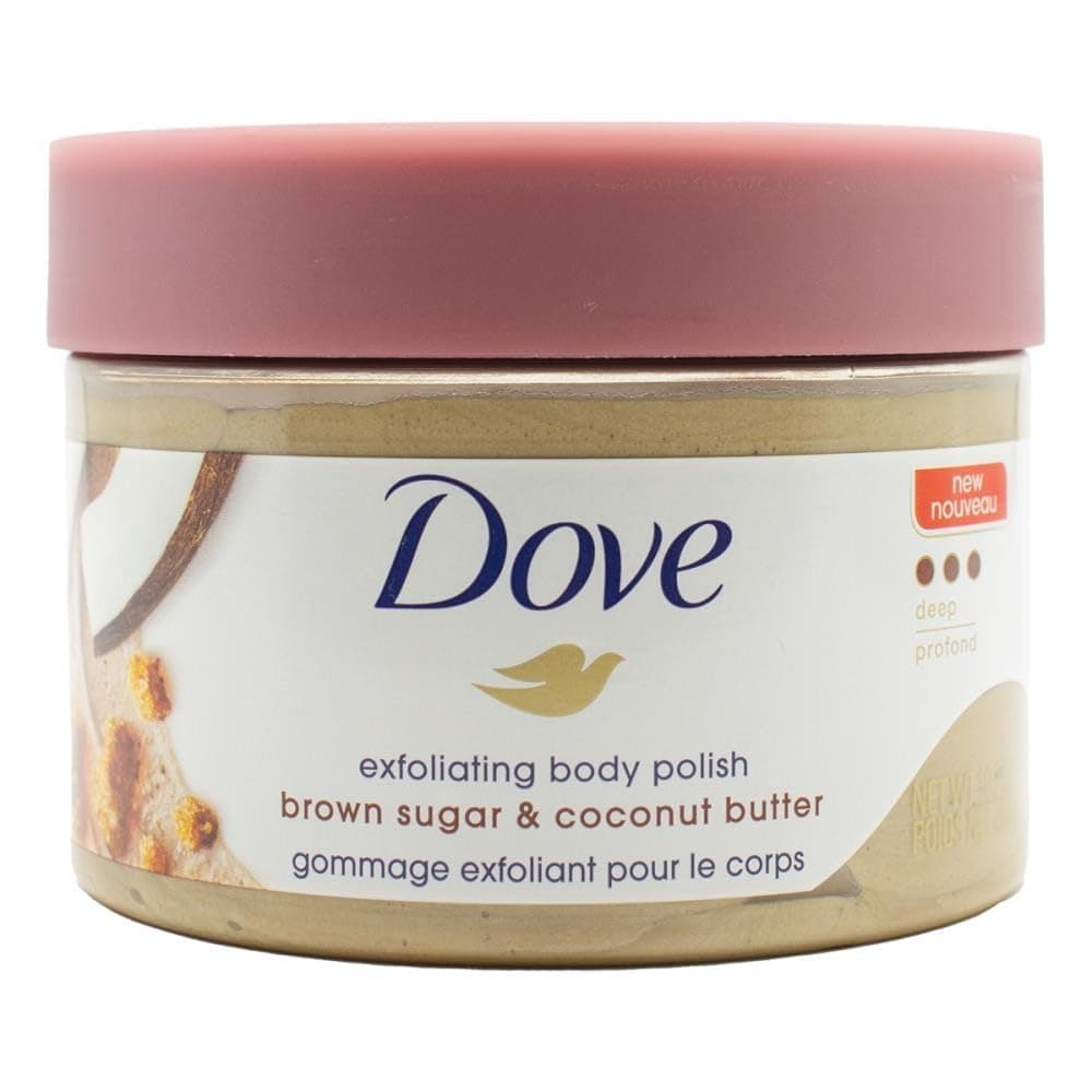 Dove Exfoliating Scrub Body Polish 298 g, Brown Sugar and Coconut Butter (Pack of 2) thumbnail 4