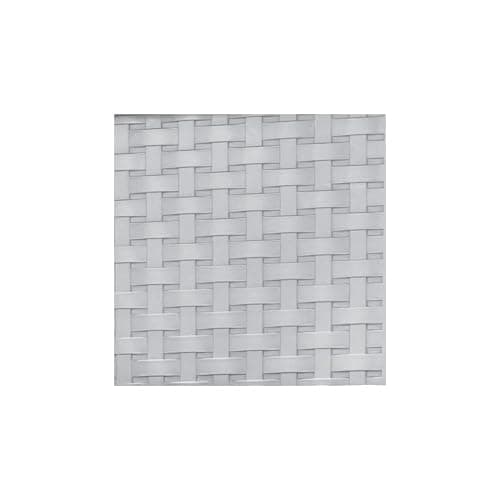 3-Drawer Wide Weave Tower, Plastic Storage Box with Pull Handles, Decorative Cabinet for Bedroom, Bathroom & Office, Gray thumbnail 6