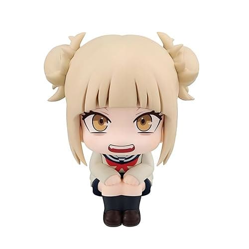 YLQANONG MHA Figures Midoriya Izuku/Toga Himiko/Todoroki Shouto Anime Look Up Figure Statues MHA Anime Action Figurine 10CM(3.94IN) - Image 1