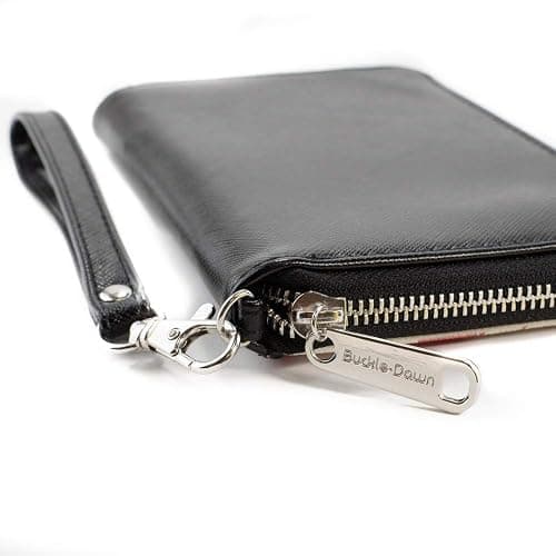 Buckle-Down Hasbro Wallet, Zip Around, My Little Pony Pinkie Pie Rainbow Dash Fluttershy Face Stack, Vegan Leather thumbnail 5