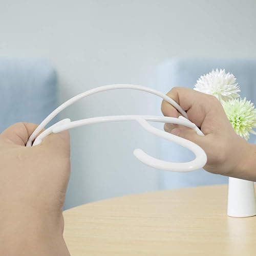 GoodtoU Baby Hangers 100Pack Kids Plastic Baby Clothes Hangers for Closet Small Children Infant Toddler Child thumbnail 2