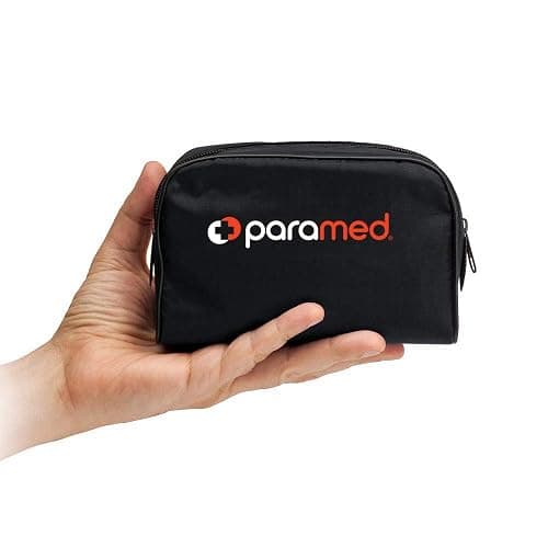 PARAMED Aneroid Sphygmomanometer – Manual Blood Pressure Cuff with Universal Cuff 8.7-16.5" and D-Ring – Carrying Case in The kit – Black – Stethoscope Not Included thumbnail 6