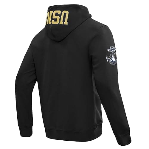 Pro Standard Mens College Classic Chenille Cotton Double Knit Full Zip Hoodie thumbnail 4