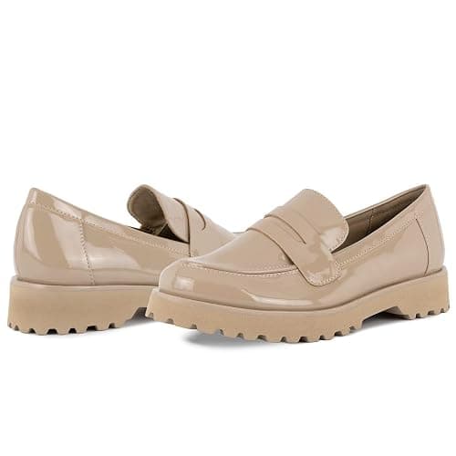 Jones New York Women Platform Slip On Chunky Loafers Shoes Penny Loafers for Ladies thumbnail 6