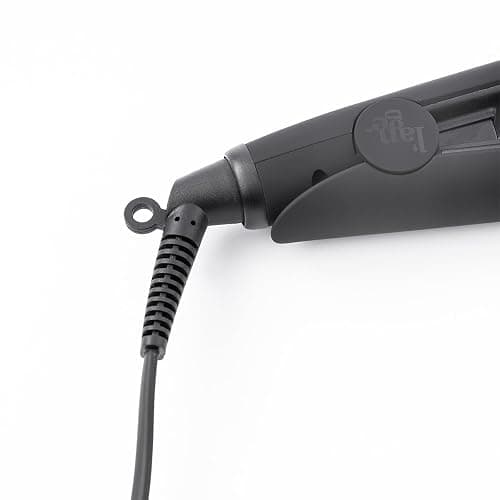 L'ANGE HAIR Le Ceramique 1-Pass Flat Iron Hair Straightener | Fast Heating Ceramic Flat Iron | Best Hot Tools Professional Hair Straightener to Lock in Moisture & Shine | (Black) thumbnail 5