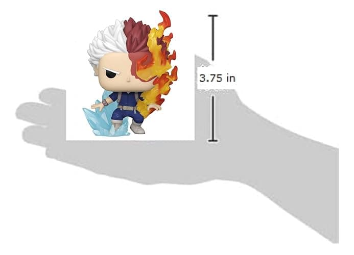 Funko POP! Animation My Hero Academia Shoto Todoroki (Glow in The Dark), Exclusive thumbnail 2