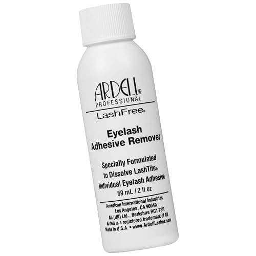 Ardell LashTite Dark Individual Lash Adhesive 0.75 fl oz + LashFree Lash Remover 2 fl oz – Strip & Cluster Eyelash Glue and Adhesive Remover Set, 1 Pack thumbnail 2