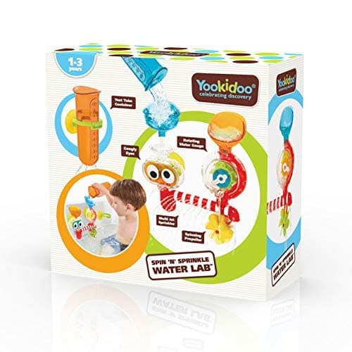 Yookidoo Baby Bath Toys for 1-4 Year Old - Mold Free Suction Cups Attach to Any Tub or Shower - Kids Bath Toys for 2 Year Olds - Birthday Gifts for Girl and Boy - Toddler Water Lab thumbnail 5