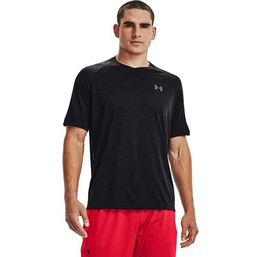 Under Armour Mens Tech 2.0 V-Neck Short-Sleeve T-Shirt - Image 1
