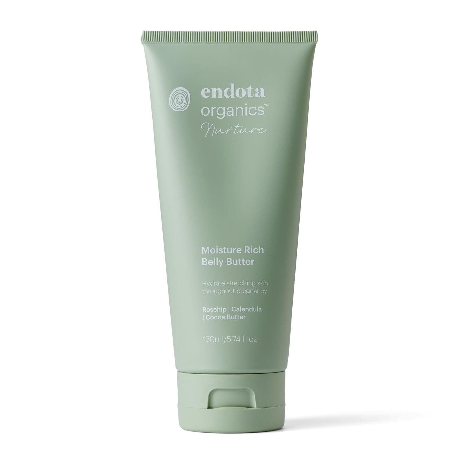 endota Organics Nurture Moisture Rich Belly Butter 170 ml, a beautifully nourishing, natural belly butter to protect your skin during pregnancy. thumbnail 2