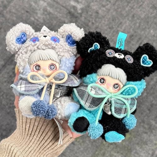 WINKLOORI Maymei Tiny Bear Cookie Series Mini Blind Box 1PC(1 of 9 Possible Styles) Cute Keychain Figures Collectible Toys Birthday Gifts (1Pcs Blind Box) thumbnail 5
