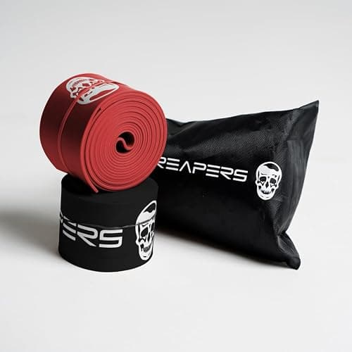 Floss Muscle Bands for Recovery & Flossing Sore Muscles and Increasing Mobility - Compression Stretch Band Pair with Carrying Case thumbnail 3