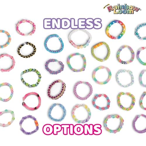 Rainbow Loom: 9,000 Bands AutoLoom Creation Case with 50 Beads & 3 Sticker Sheets – DIY Bracelet & Jewelry Making Kit for Kids 7+ thumbnail 4
