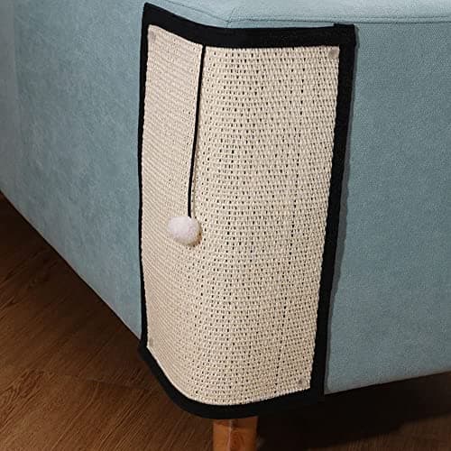 Cat Scratching Pads Furniture Protectors Natural Sisal Cat Scratching Pad Couch Cover Cat Scratcher Cat Scratch Mat for Sofa Couch Chair Wall Carpets Cats Grinding Claws - Image 1