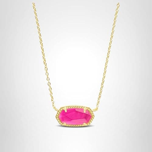 Kendra Scott Elisa Pendant Necklace for Women, Fashion Jewelry, 14k Gold-Plated thumbnail 5