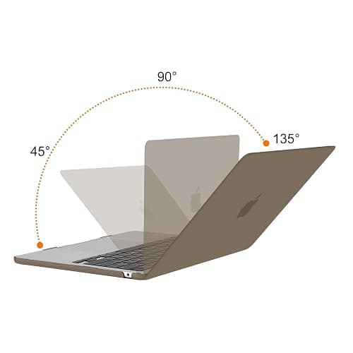 MOSISO Compatible with MacBook Air 13 inch Case 2025 2024 2023 2022 M4 A3240 M3 A3113 M2 A2681, Plastic Hard Shell&Keyboard Cover&Screen Film&Pouch for MacBook Air 13.6 inch Case, Taupe Brown thumbnail 4