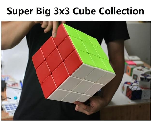 Giant 3x3 Speed Cube Pro, Large 3x3 Cube Puzzles Toy (7 inches) thumbnail 4