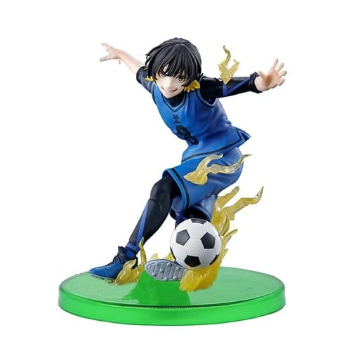 YLEAFUN Bachira Anime Figure 12cm PVC Character Nagi Seishiro Action Figure Statue Handmade Model Desktop Decoration Collectibles - Image 1