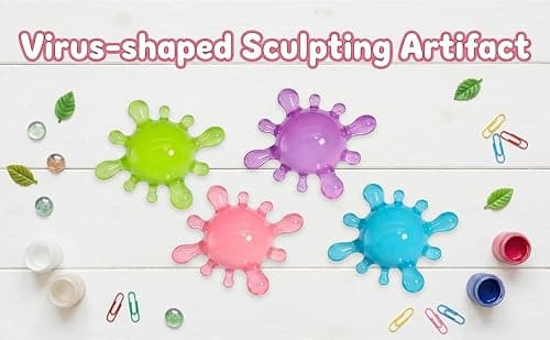 Fidget Toys Stress Ball for Kids,Squishy Ball Stress Splat Toys,Stress Splat Toy,Squishies Anxiety Stress Relief, Office Mental Health Gifts Prizes Autism Favors (Pink) thumbnail 8