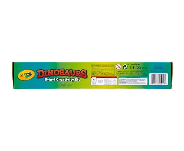Crayola Dinosaur 5-in-1 Art Kit for Kids, Dinosaur Toys, Kids Art Set, Dinosaur Gift for Boys & Girls, Ages 4+ thumbnail 9