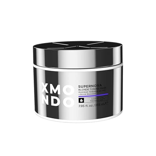 XMONDO Supernova Blonde Toning Reparative Mask – Tones, Repairs, & Hydrates, Vegan with Jojoba Oil, 7.95 oz - Image 1