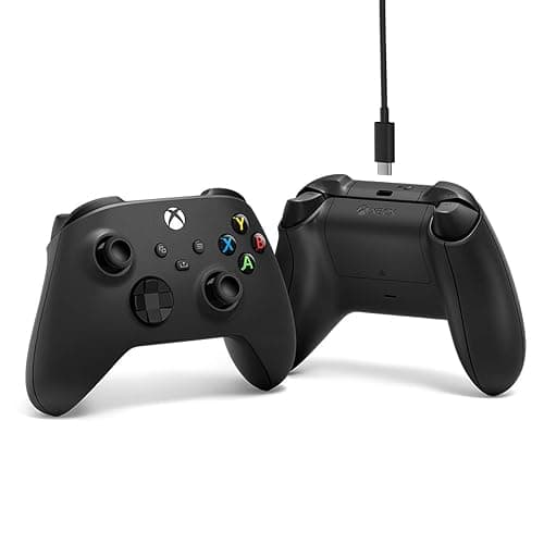 Microsoft Xbox Core Wireless Controller + USB-C Cable – Carbon Black thumbnail 3