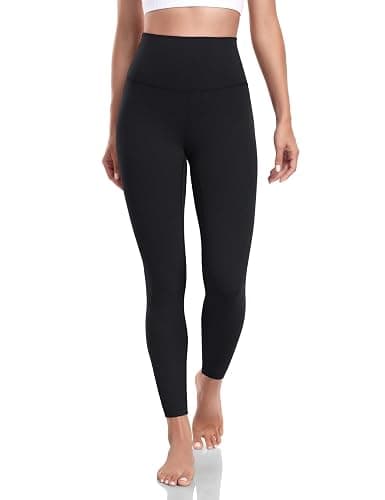 HeyNuts Pure&Plain Workout Pro/Yoga Pro 7/8 Athletic Leggings for Women, High Waisted Compression Tummy Control Pants 25'' thumbnail 5
