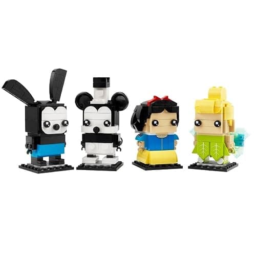 LEGO BrickHeadz Disney 100th Celebration Mickey Mouse, Snow White, Tinkerbell & Oswald The Lucky Rabbit thumbnail 2