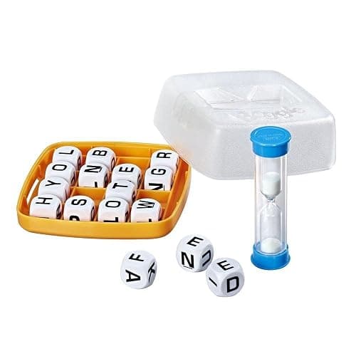 Hasbro Gaming Boggle Classic Game | Word Search Games | Ages 8+ | 1 or More Players | Portable Travel Size | Fun Family Dice Games for Adults and Kids thumbnail 2
