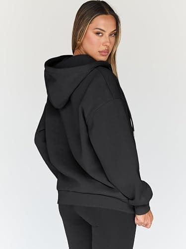 Trendy Queen Womens Zip Up Hoodies 2026 Oversized Sweatshirt thumbnail 4