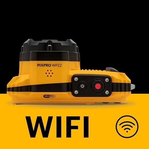 KODAK PIXPRO WPZ2 Rugged Waterproof Shockproof Dustproof WiFi Digital Camera 16MP 4X Optical Zoom 1080P Full HD Video Vlogging Camera 2.7" LCD (Yellow) thumbnail 10