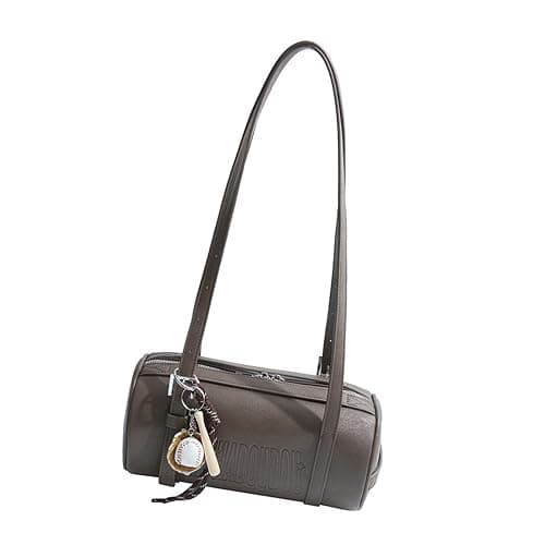 Multifunctional Retro Styles Cylinder Handbag For Women PU Leather Shoulder Bag 2025 Design Crossbody Purse Armpit Bags Cylinder Shoulder Bag - Image 1