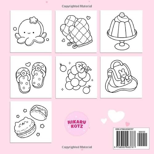 Easy: Cute & Simple Coloring Book for Adults and Kids thumbnail 2