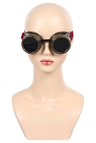 Byvitoy Sir Pentious Glasses Sir Pentious Costume Cosplay Hazbin Anime Hotel Goggles Glasses Halloween Christmas Gift Props thumbnail 3