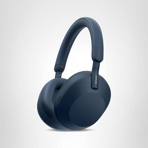 Sony WH-1000XM5 Premium Noise Canceling Headphones, Auto NC Optimizer, 30-Hour Battery, Alexa Voice Control, Midnight Blue thumbnail 17