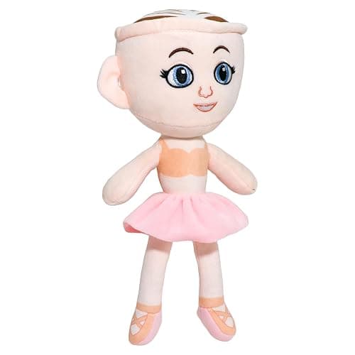 Italian Brainrot Plush,11 inch Ballerina Cappuccina Cute Stuffed Figure Doll for Kids and Adults Inspired Plush Toy - Image 1