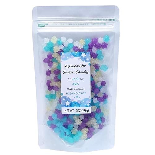 HOSHINOUTAGE Konpeito Japanese Star Sugar Candy Love-Star series 7oz [198g] (#25) - #25